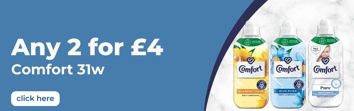 Comfort 31w Any 2 for £4