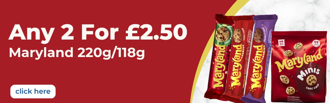 Maryland - Any 2 for £2.50