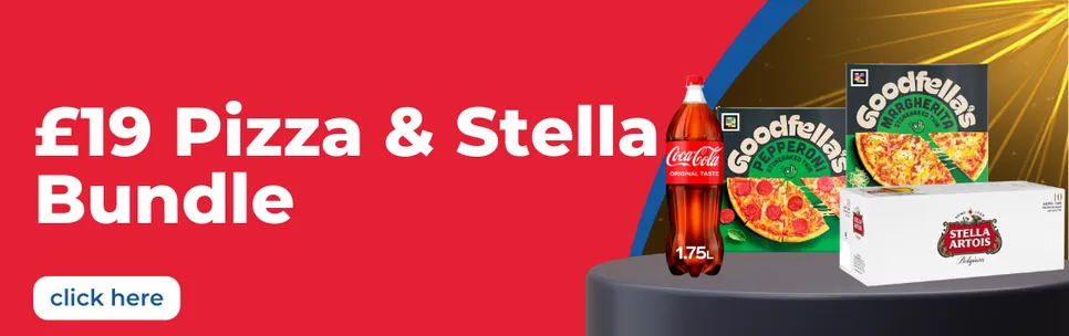 £19 Pizza & Stella Bundle