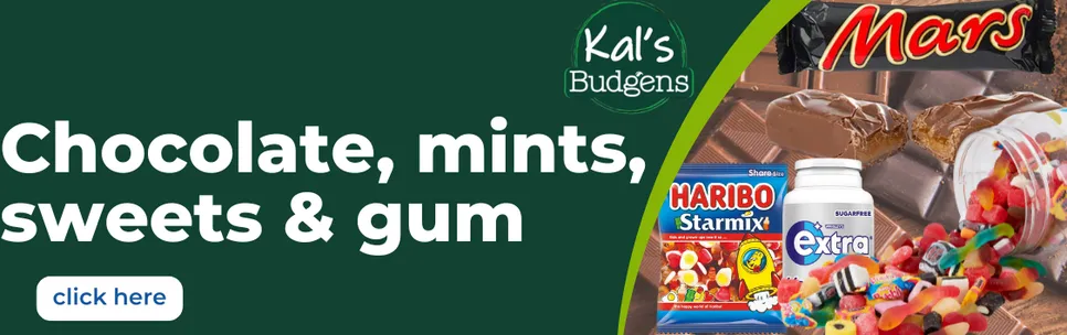 Chocolate, Sweets, Mints & Gum