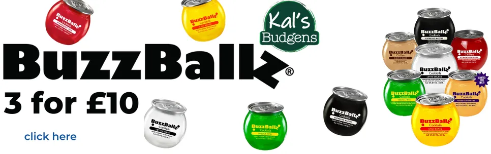 Buzzballz - 3 for £10