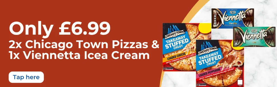 Chicago Town / Viennetta meal deal