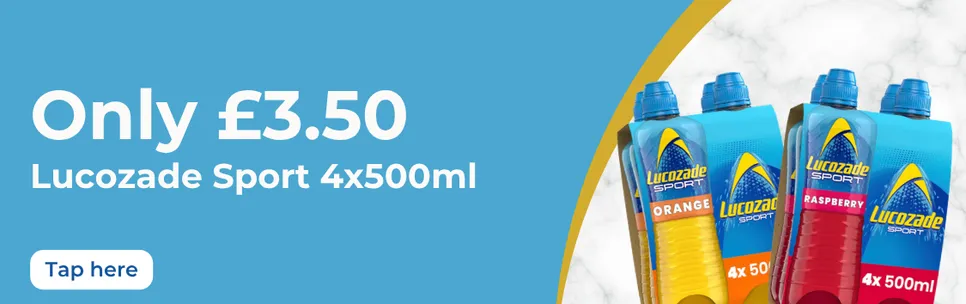 Lucozade Sport 4x500ml 