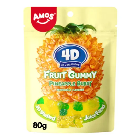 4d Candy Pineapple 80g
