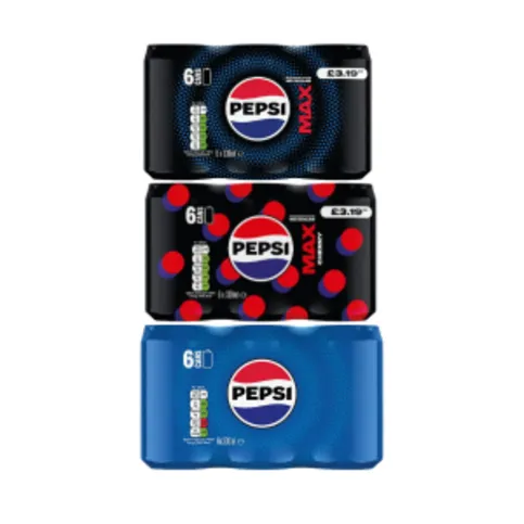 79p Pepsi 6 x 330ml