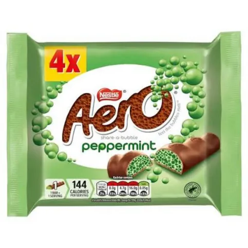 Aero Bubbly Peppermint 4pack (108g)