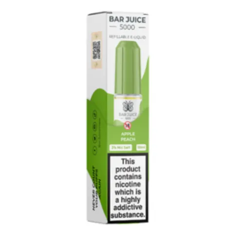 Bar Juice Apple Peach 20mg