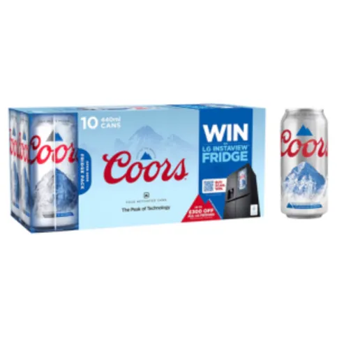 Coors — 10 × 440ml
