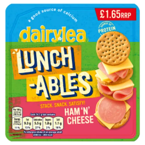 Dairylea Lunchables Ham 'n' Cheese 74.1g