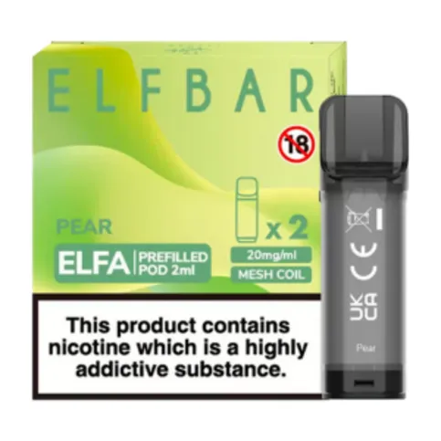 Elf Bar Elfa Pods Pear 20mg 2 Pack