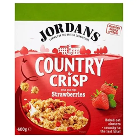 Jordans Country Crisp Strawberry 400g