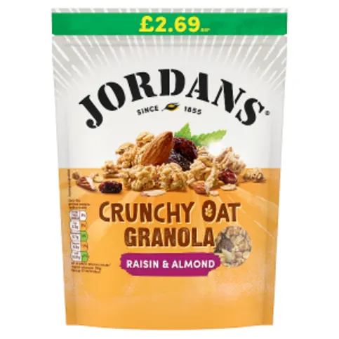 Jordans Crunchy Oat Granola Raisin & Almond 450g