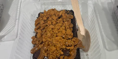 Lotus Biscoff Brownie