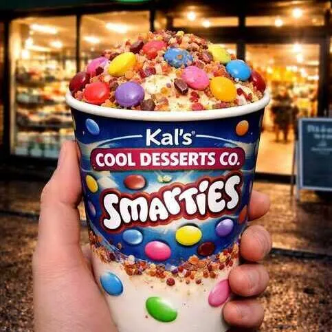 Mr Whippy Smarties Sundae Large