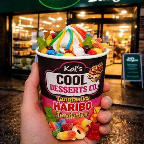 New Haribo Tangfastics Mr Whippy Sundae 