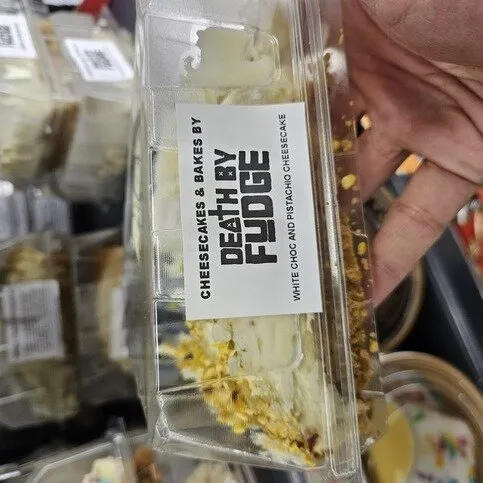White Chocolate & Pistachio Cheesecake