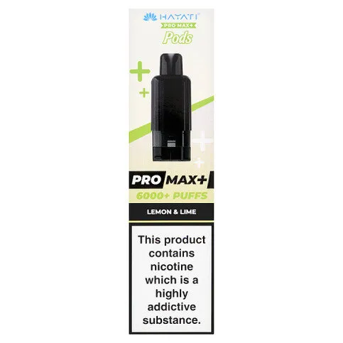 Hayati Pro Max+ Lemon & Lime Pods 20mg