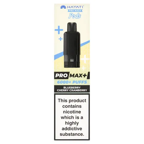 Hayati Pro Max+ Blueberry Cherry Cranberry Pods 20mg