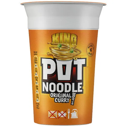 Pot Noodle  Original Curry King Pot 114g
