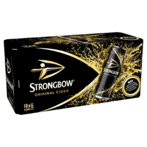 Strongbow Original Cider 10 x 440ml Cans