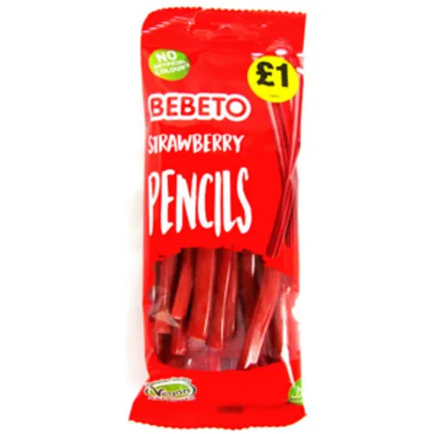 Bebeto Straw Pencils 160g