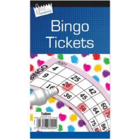 Bingo Tickets 600 Pack