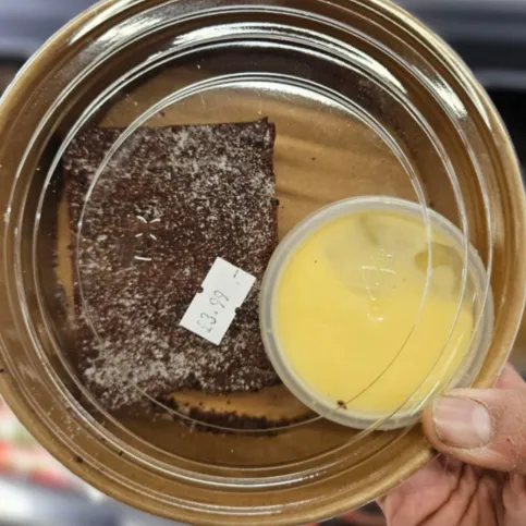 Chocolate Concrete & Custard