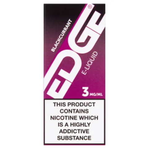 Edge Blackcurrant E-Liquid 3mg/ml 1 x 10ml