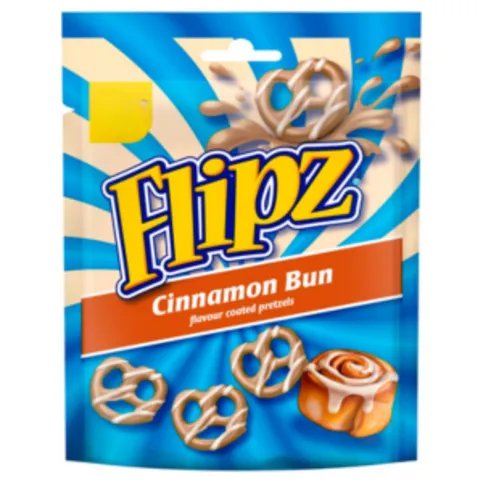 Flipz Cinnnamon Bun Pretzels 80g