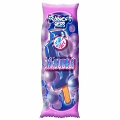 Francos Mr Bubble Lollies 6pk