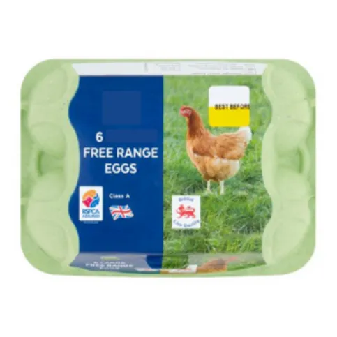Free Range Eggs 6 Pack