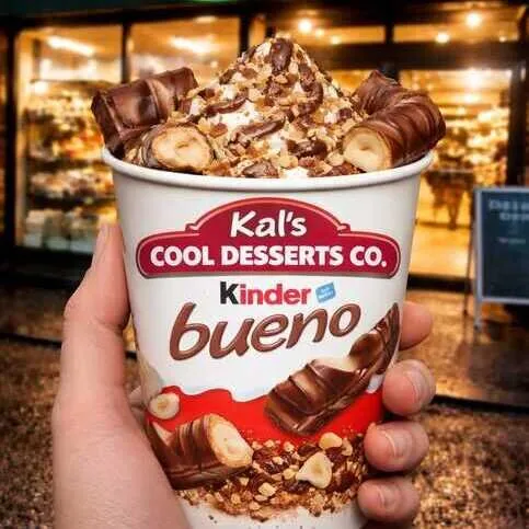 Mr Whippy Kinder Sundae Large