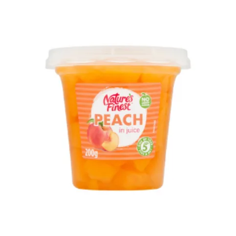 Nature's Finest Peach Chunks 200g