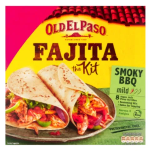 Old El Paso Fajita the Kit Smoky BBQ 500g