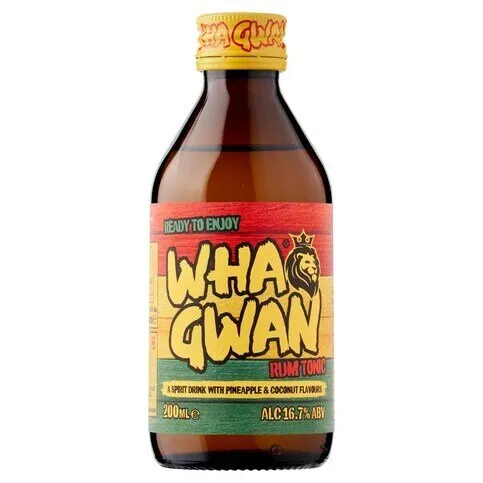 Wha Gwan Pineapple Coconut Rum Tonic 16.7% 200ml