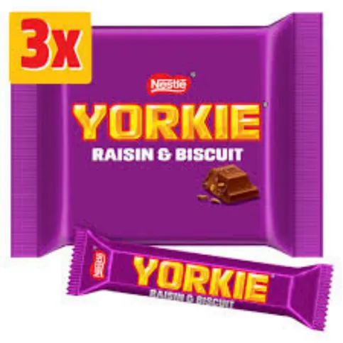 Yorkie Raisin & Biscuit 3 Pack 