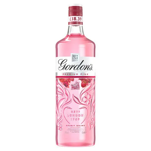 Gordon's Premium Pink Gin Based Flavoured Spirit Drink 35% vol 70cl